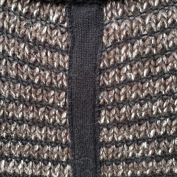 Ann Taylor Loft Gray Stripe Cardigan Style Sweater - Picture 10 of 10